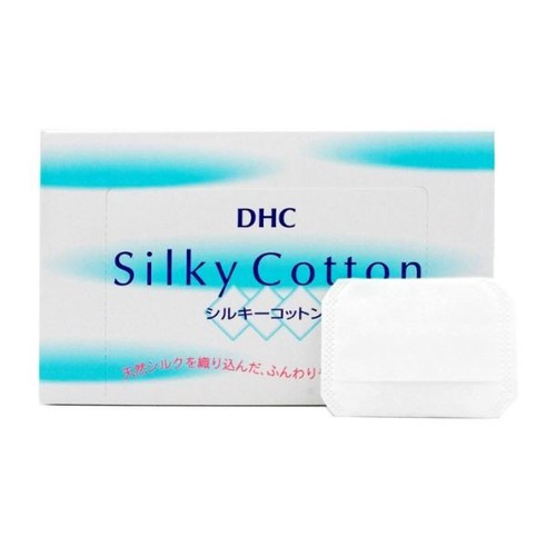 Bông Tẩy Trang Mềm Mại Dhc Silky Cotton Nhật Bản