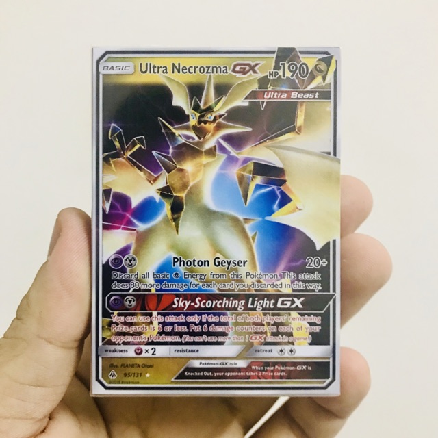 Combo 02 bộ thẻ bài Battle Arena Decks: Ultra Necrozma-GX và Rayquaza-GX 2019