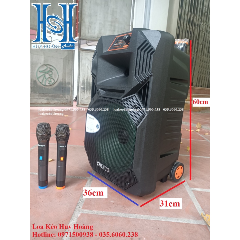 LOA KÉO CHENCO CC1-12 BASS 30 CỰC HAY, NGHE HÁT SIÊU ĐỈNH