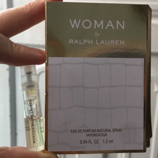 Vial mẫu thử nước hoa Woman by Ralph Lauren EDP (1.2ml) - France