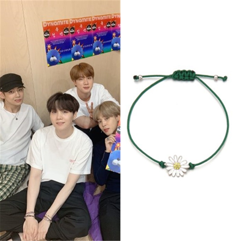 Vòng Tay Hoa Cúc Cho Nam Kpop Lee Know SUGA
