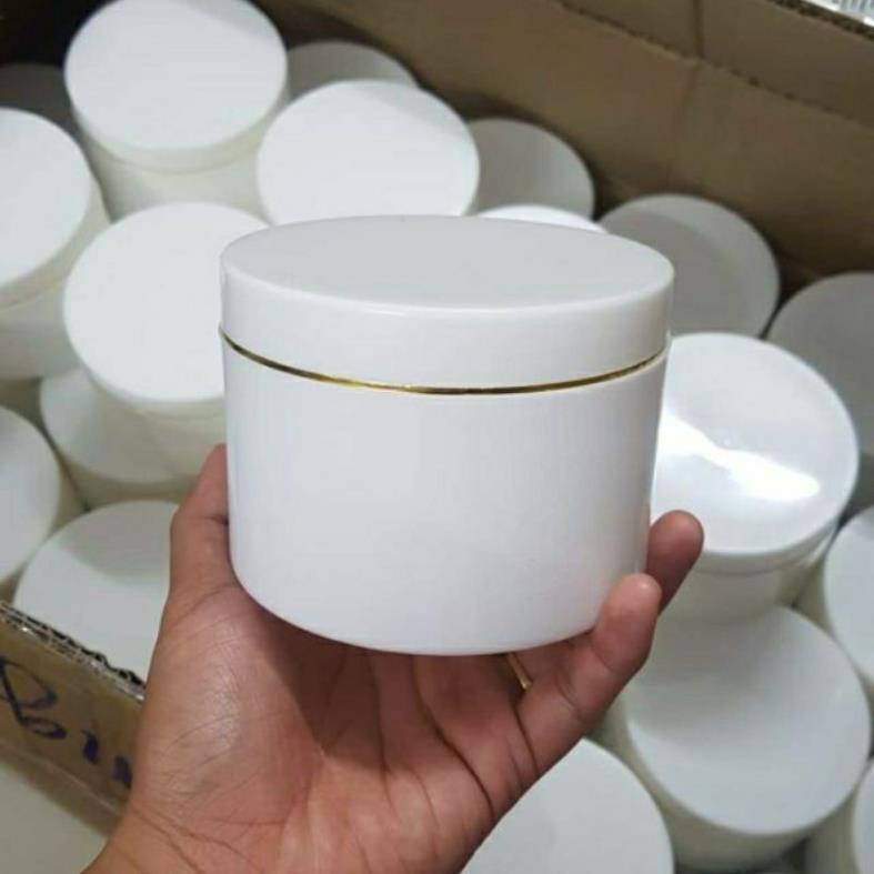 Hủ Đựng Kem ❤ GIÁ TỐT NHẤT ❤ Hủ đựng kem body trắng,đen 300g chiết mỹ phẩm , phụ kiện du lịch