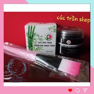 🌼💧[ HÀNG CHÍNH HÀNG ]🌼💧 Gel Lột Mụn Than tre Lê Thanh tặng kèm cọ [SIÊU HOT]🌼💧