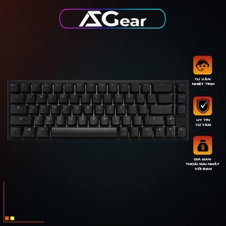 Bàn phím cơ Gaming Ducky One 2 SF RGB, Mới 100% fullbox, Chân đế điều chỉnh 3 cấp độ, Bảo hành 24 Tháng