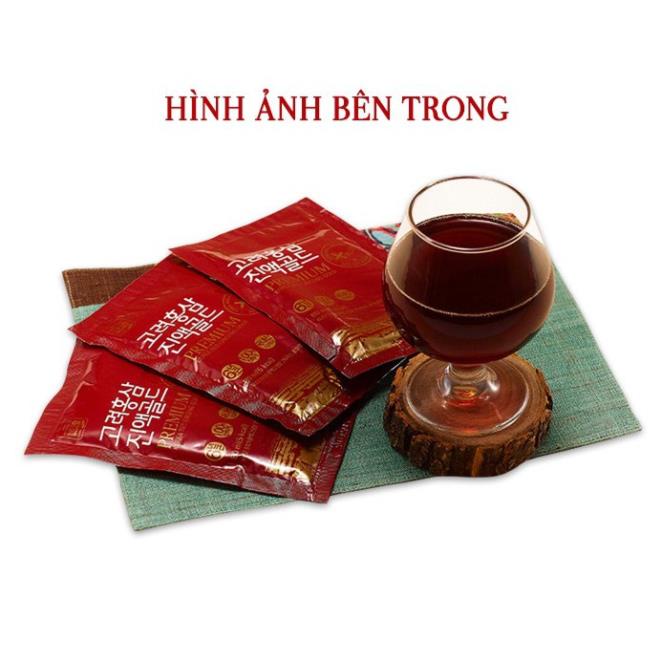 Nước Hồng Sâm Hàn Quốc Gold Deadong 100% Nguyên Chất Hộp 30 gói x 80ml