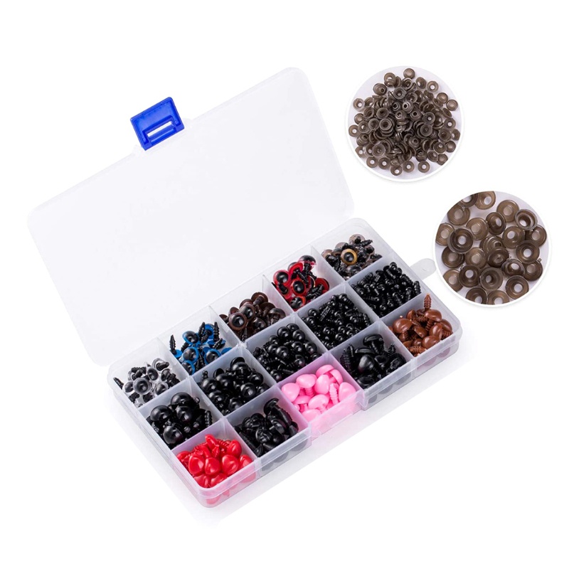 Set 752 Mắt Nhựa Phụ Kiện Cho Búp Bê
