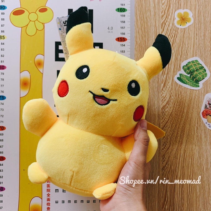 Gấu bông Pika chu gắp máy dễ thương