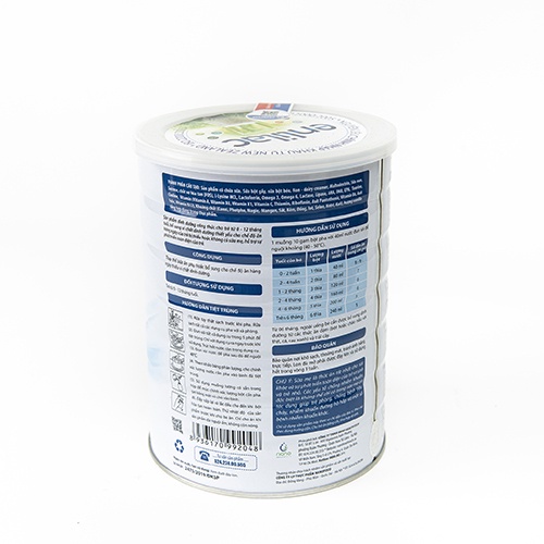 Sữa bột Enlilac Gold Baby lọ 400g và 900g giúp bé phát triển toàn diện về hệ miễn dịch, trí não, thể chất