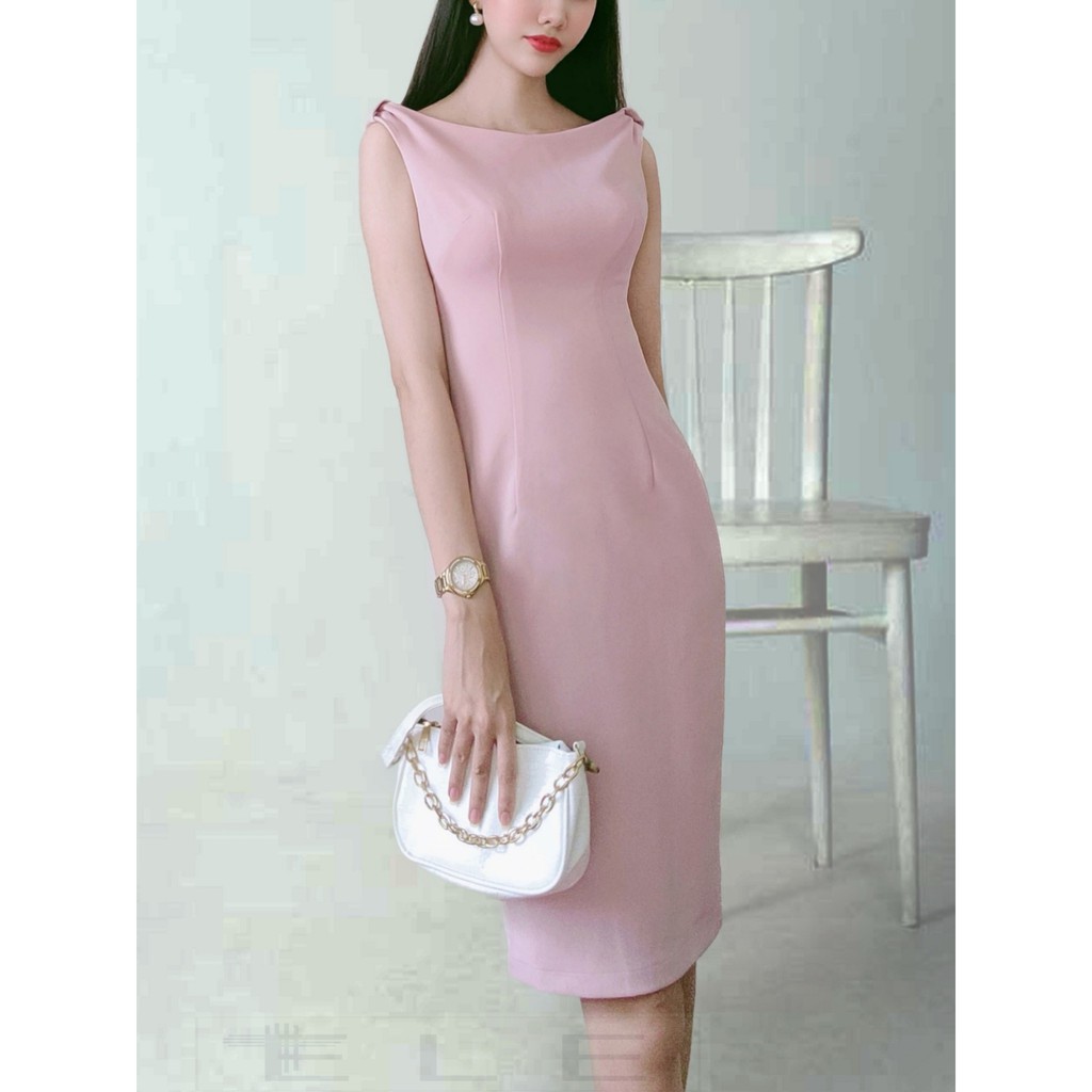 ALVAA DRESS_Đầm body cuao ELE không tay thanh lịch cho nàng