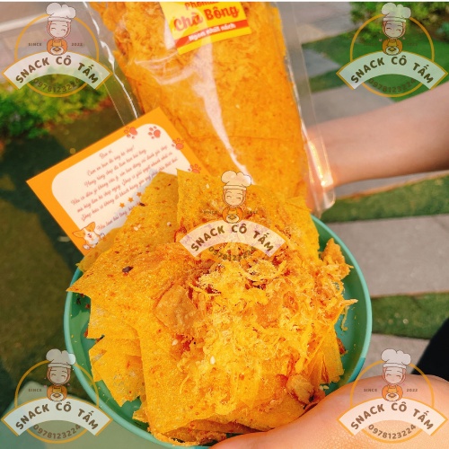 Bánh Tráng Miếng Trộn Phô Mai Chà Bông Ngon-Bánh tráng lắc phomai ngon đậm vị/Snack Cô Tấm