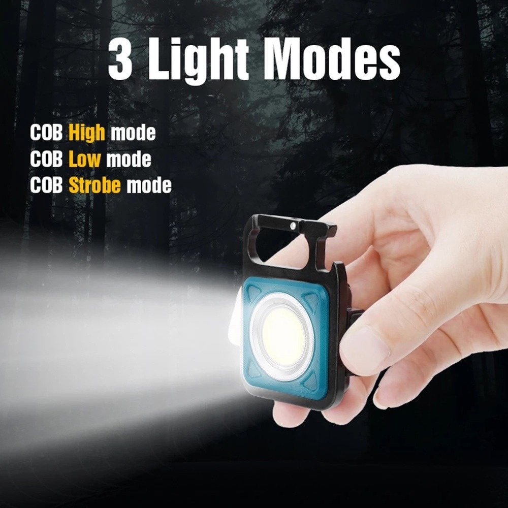 Đèn LED COB Đa Năng 3 Chế Độ Kèm Sạc USB Tiện Dụng Chất Lượng Cao
