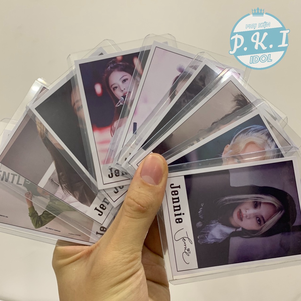 Bộ Lomo Card Jennie Có Kèm Toploader Bảo Vệ - Món Quà Tặng Vô Cùng Ý Nghĩa