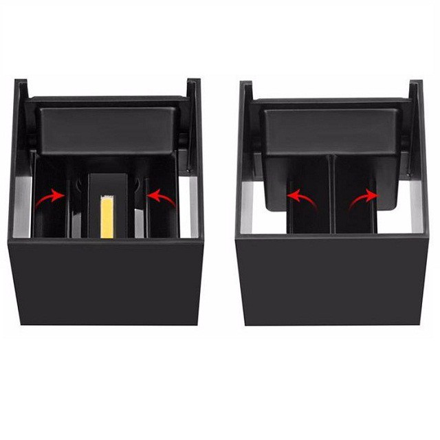Đèn Ốp tường trang trí cao câp SV-2040 ( ánh sáng vàng ) - Điện Việt