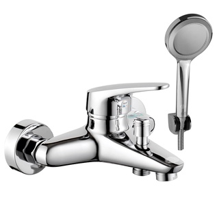 Bộ vòi sen nóng lạnh Đồng mạ Chrome Eurolife EL-LOT01