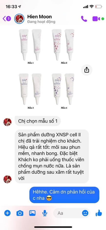 TẾ BÀO GỐC ZNSP HÀN QUỐC CHO MÔI SAU PHUN