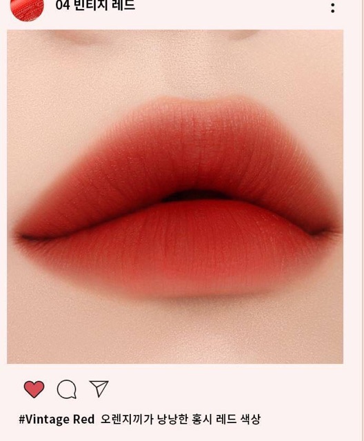 Son kem lì Eglips Velvet Fit Tint | BigBuy360 - bigbuy360.vn