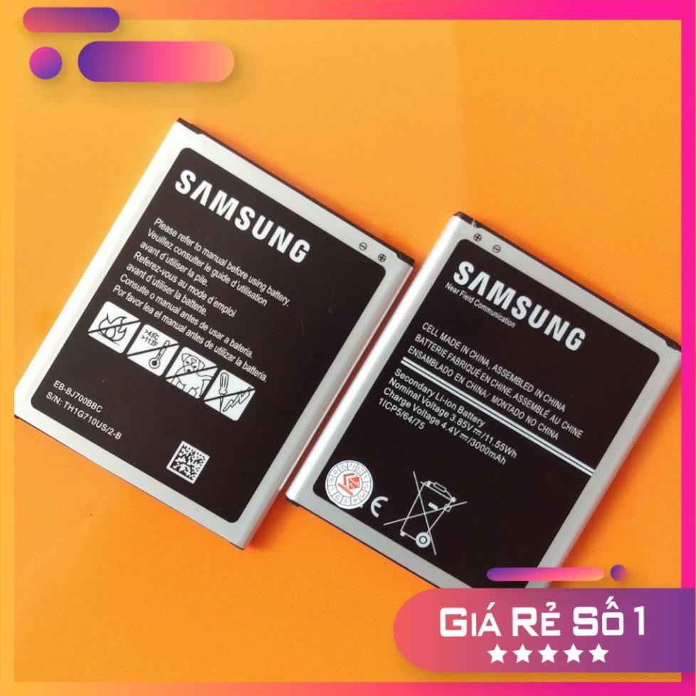 Free ship  Pin dành cho SAMSUNG J7 2015 (J700), J7 Duo, J4 2018, On 7 (G6000) dung lượng 3000mAh - Cam kết Chuẩn Zin