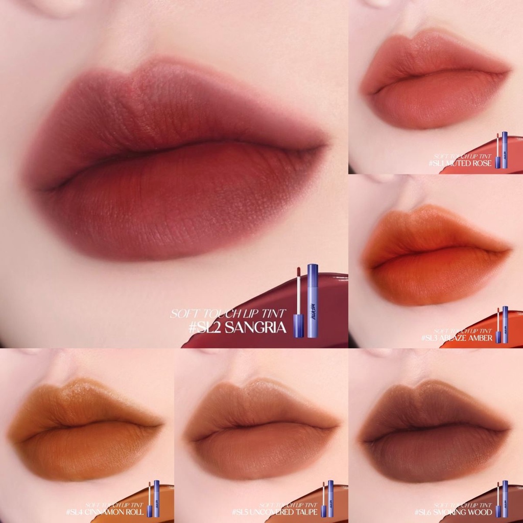 Son Kem Lì Merzy Soft Touch Lip Tint 3g