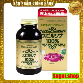 [Mã COSDAY -50K đơn 150K] Tảo Xoắn Spirulina Nhật Bản Hộp 2200 Viên