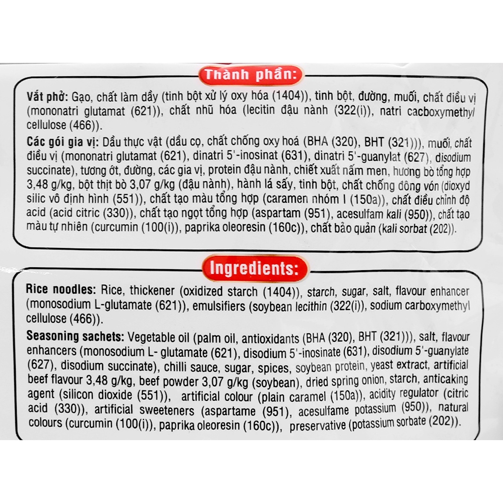 Phở bò Đệ Nhất Acecook gói 65g | BigBuy360 - bigbuy360.vn