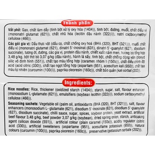 Phở bò Đệ Nhất Acecook gói 65g