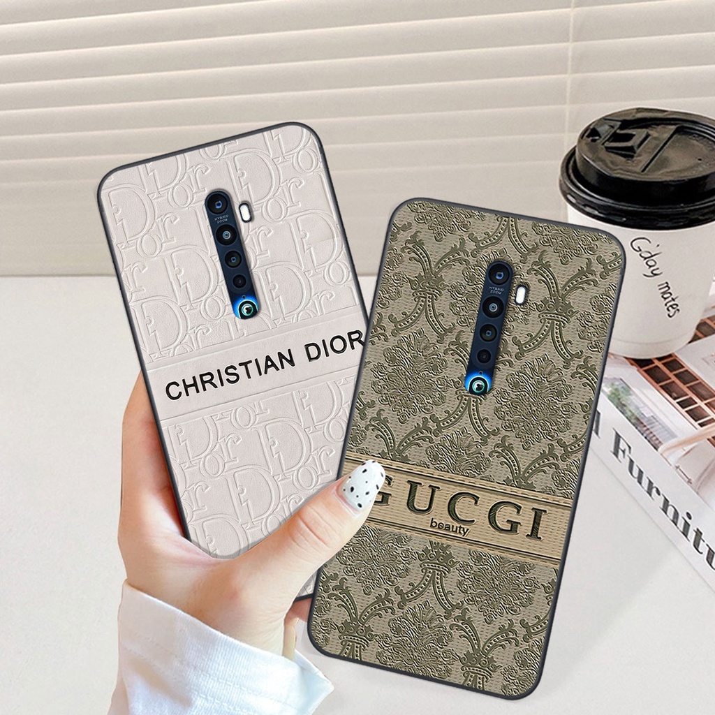 Ốp Oppo Reno 2f / Reno2 F thương hiệu ni.ke guc.ci ce.line di.or, thời trang, cao cấp