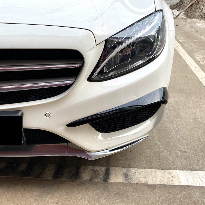 Tấm Chắn Bùn Phía Trước Màu Đen Cho mercedes-benz c-class w205 2015-2019 c200 c43 amg