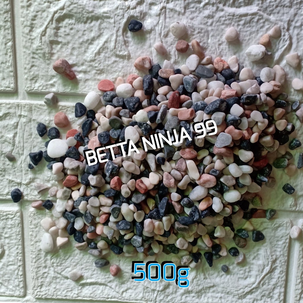 SỎI 4 MÀU TỰ NHIÊN TRANG TRÍ CHO HỒ CÁ/BETTA NINJA