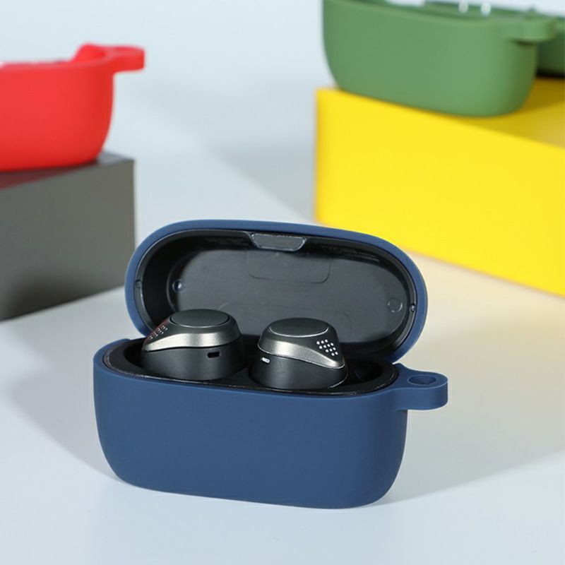 Vỏ Bảo Vệ Hộp Sạc Tai Nghe Bằng Silicon Chống Sốc Cho Jabra Elite Active 75t