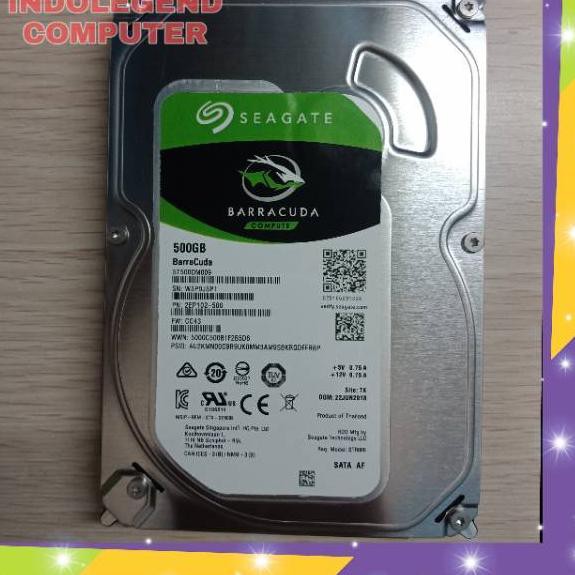 Ổ Cứng Hdd Seagate 500gb Sata Pc 3.5 | BigBuy360 - bigbuy360.vn