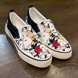 Giày lười Unisex in hình Snoopy 2