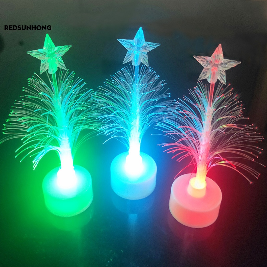 Đèn LED để bàn hình cây thông noel trang trí đa năng