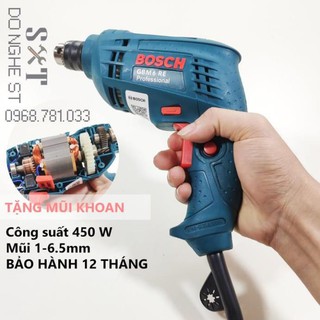 Máy khoan boss gbm 6re tặng mũi khoan - bh 12 tháng