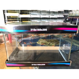 Hồ cá, bể cá đúc thả cá chơi thủy sinh D30cm R19cm C21cm.bể kính thả cá .bể cá mài vi tính