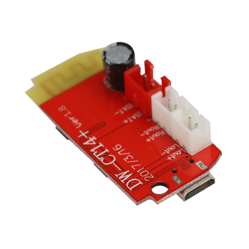 Bảng mạch khuếch đại âm thanh nổi tương thích bluetooth mini CT14 5.0 5W nguồn 5V kết nối cổng sạc USB tự làm loa DIY