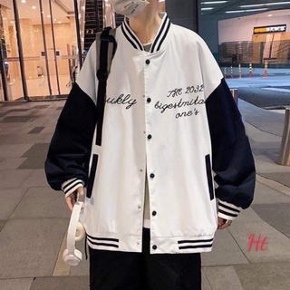 Áo khoác bomber phối hiukly HT12
