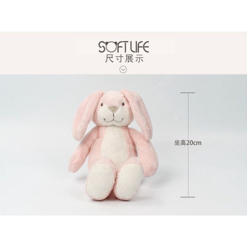 Thỏ bông cho bé chính hãng Softlife hàng cao cấp Babybear