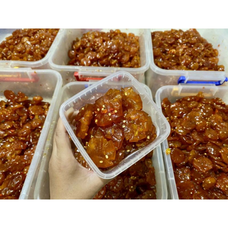 Tắc rim chanh muối hộp 500gr siêu ngon chua nhẹ ít ngọt