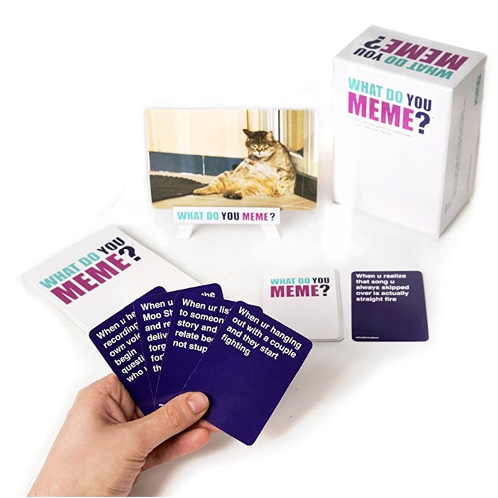 Trò Chơi Board Game - What Do You Meme ?- Phiên Bản Tiếng Anh