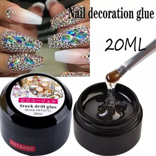 gel đính đá móng nail