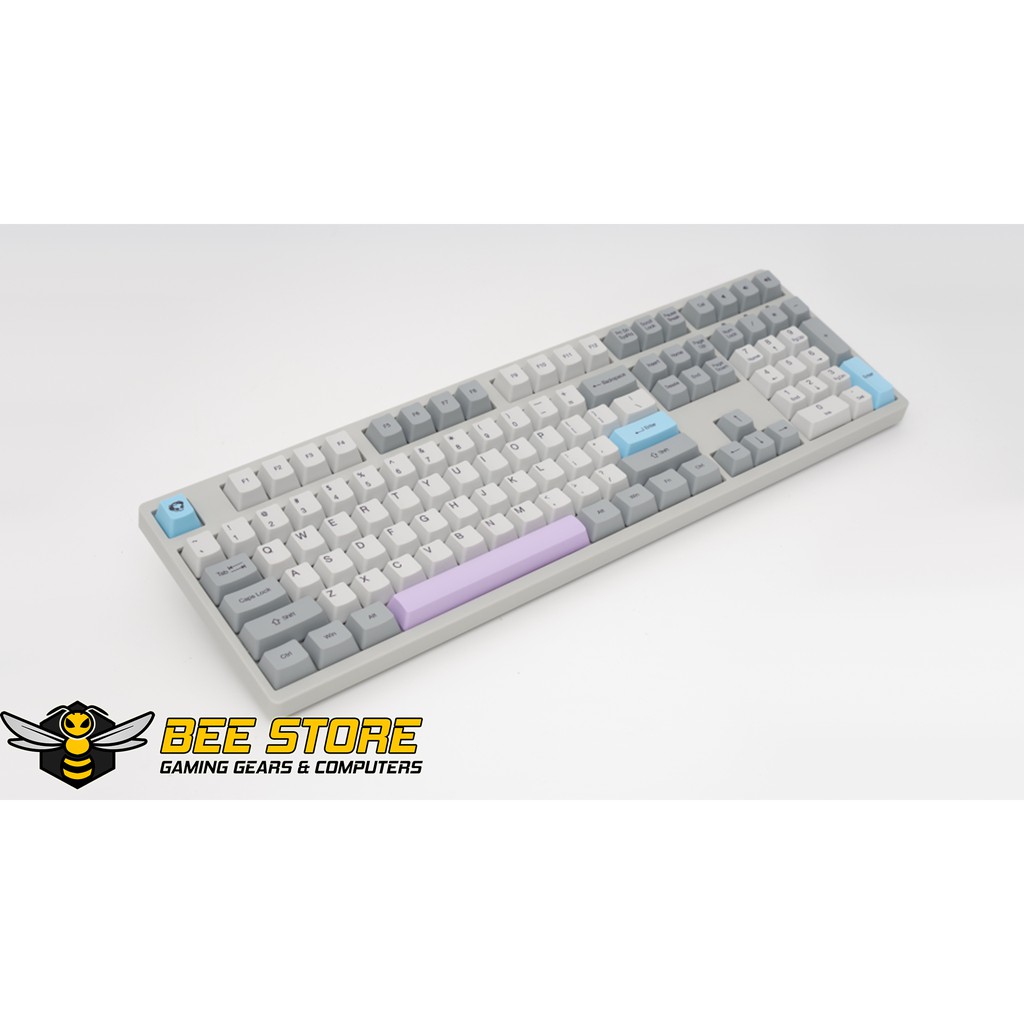 Bàn phím cơ AKKO 3108 Silent | Keycap PBT | 108 phím | Tặng kèm 18 keycap