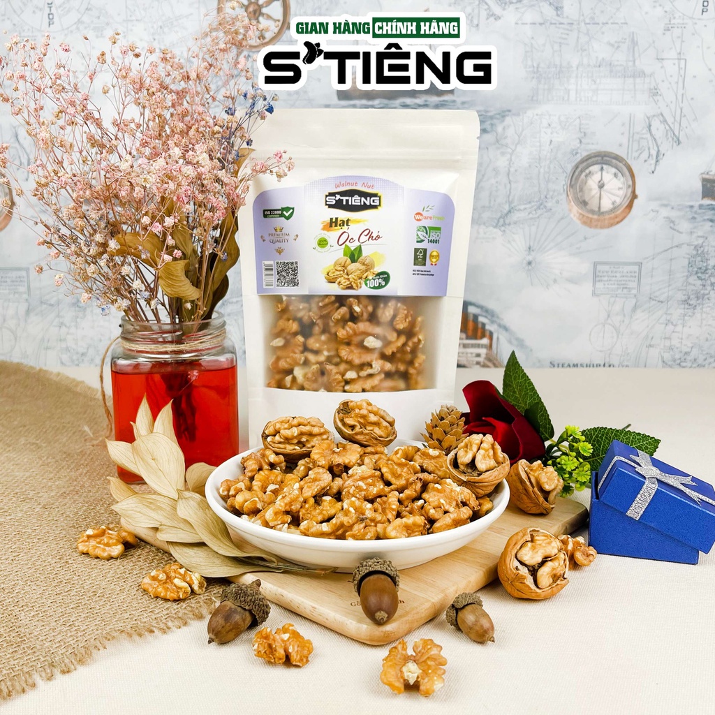 500Gr Hạt Óc Chó Nhập Khẩu Mỹ Đã Sấy Qua
