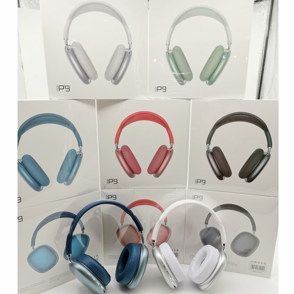 Tai Nghe Bluetooth ChụP Tai P9 Tai Nghe ChụP Tai Bluetooth Gaming Có Micro đàM ThoạI GiảM TiếNg ồN ThôNg Minh - 7kingdom