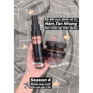 KEM  VÀ SERUM  DƯỠNG TRẮNG DONGSUNG HÀN QUỐC