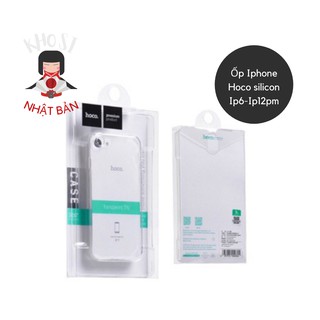 Ốp Iphone Chính Hãng HOCO Silicon - Trong - Dẻo - Mỏng - Siêu Bền ( Ốp Dẻo )