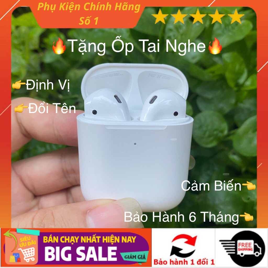 Tai nghe bluetooth Ap2 định vị đổi tên dùng cho tất cả các dòng điện thoại