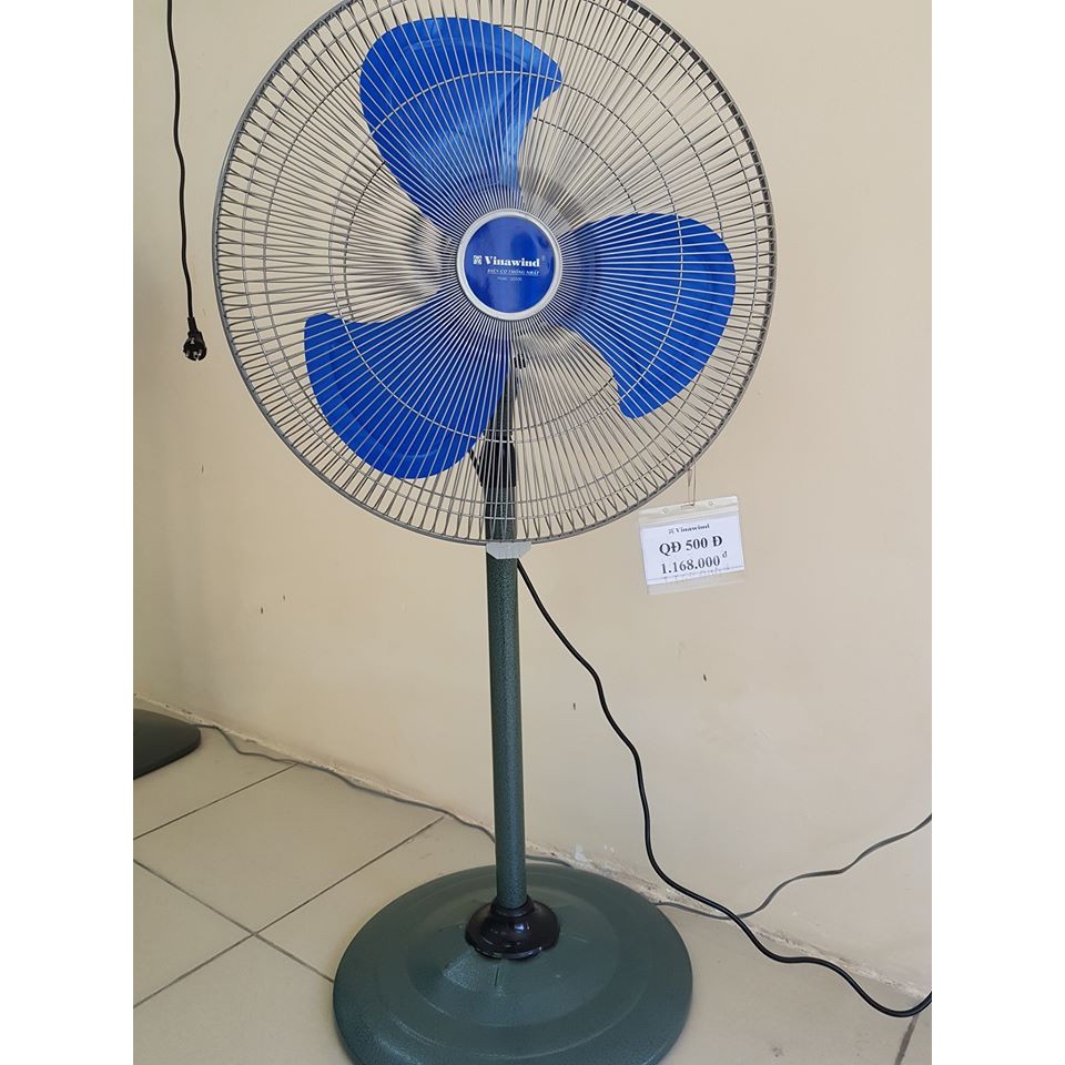 Quạt cây đứng công nghiệp Vinawind Điện Cơ Thống Nhất QĐ500 / QĐ450-ĐM Chính Hãng