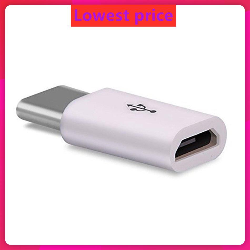 USB 3.1 Type-C to Micro USB Male to Female Mini Portable Type C Converter