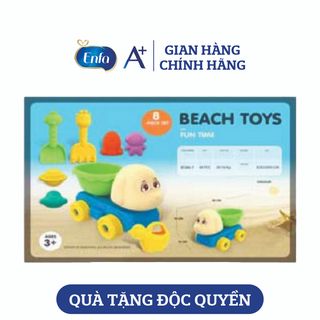 [Quà tặng Enfa] Bộ đồ chơi xúc cát 7 chi tiết