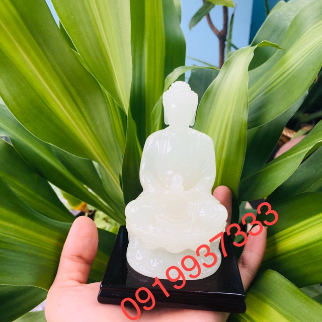 Tượng phật a di đà dạ quang cao 11 cm